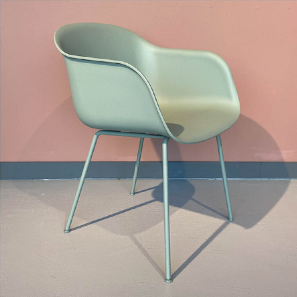 Muuto – set 6 eetkamerstoelen Fiber