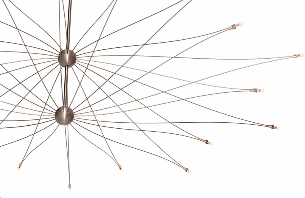 Ferrolight – Kroonluchter Mini Mega Spoetnik