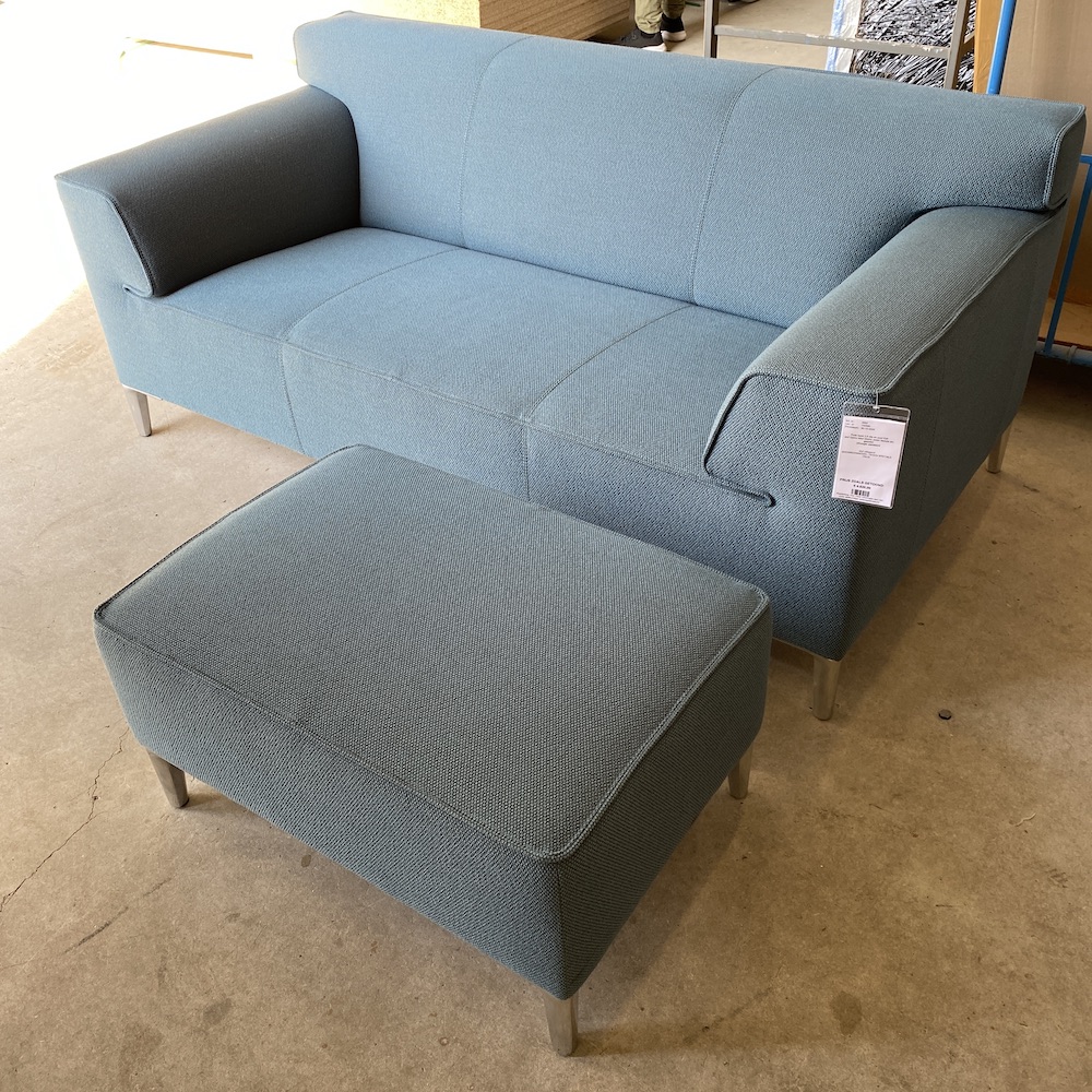 Pode Edit 2,5 zitsbank met hocker