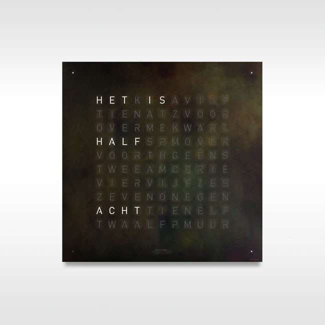 QLOCKTWO Earth 90 Creator’s Edition