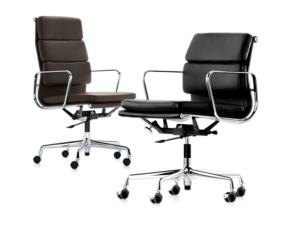 Vitra – Fauteuil Aluminium/Soft Pad Chair