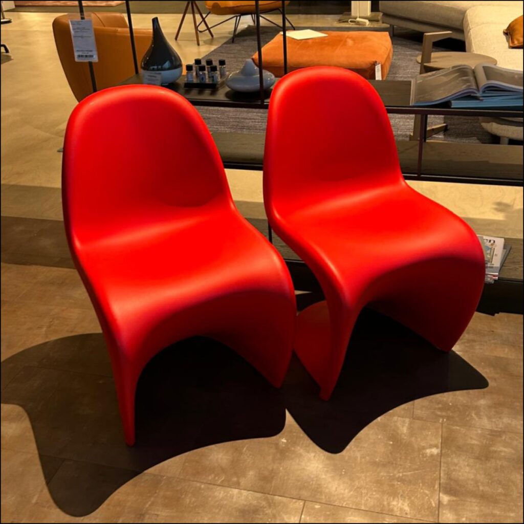Vitra Panton Chair Rood