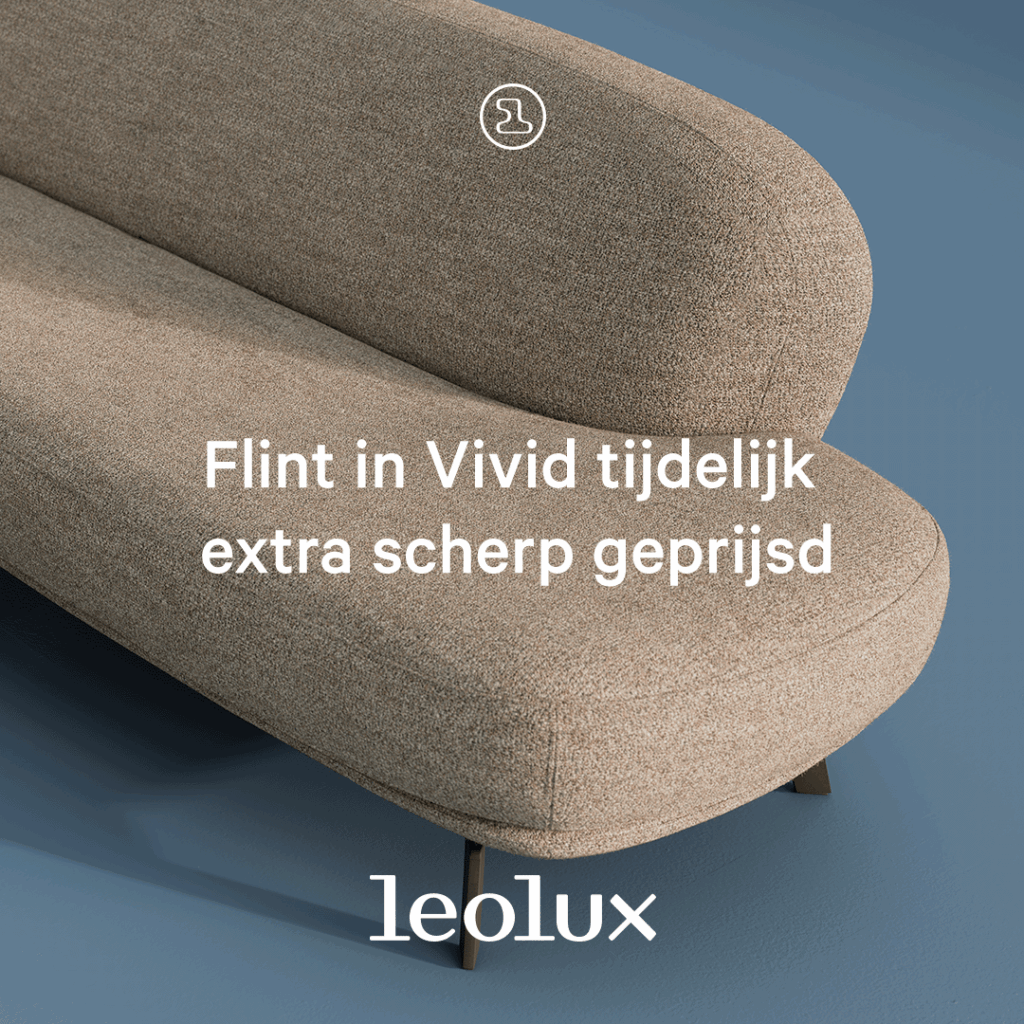 Leolux Flint bank nu met korting